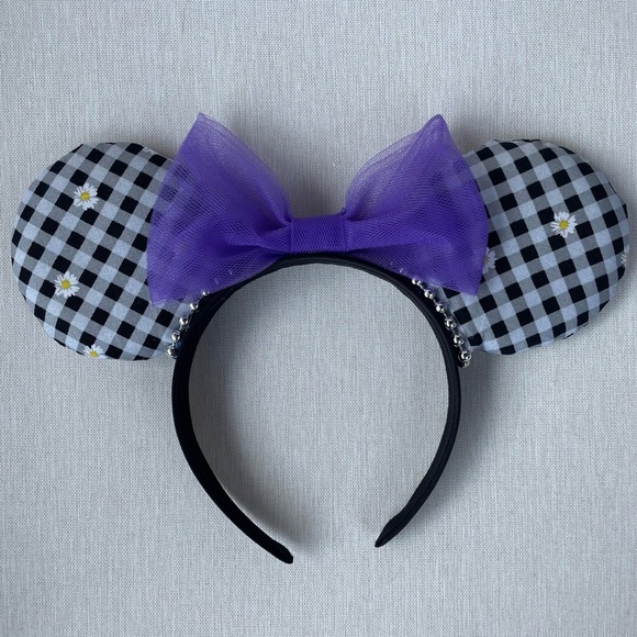 None Accessories - Floral Minnie ears